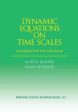 Dynamic Equations on Time Scales Online now