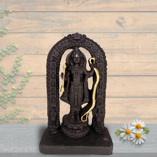 Marble ayodhya Shree Ram Lalla, 3D Idol for Home Decor. Online